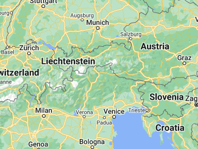 Map showing location of Bressanone - Brixen (46.71503, 11.65598)