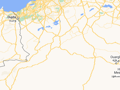 Map showing location of Brezina (33.09892, 1.26082)