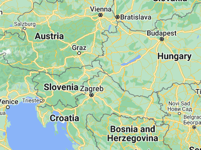 Map showing location of Brezje (46.41861, 16.38889)