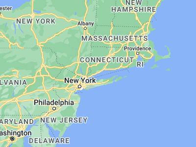 Map showing location of Bridgeport (41.16704, -73.20483)