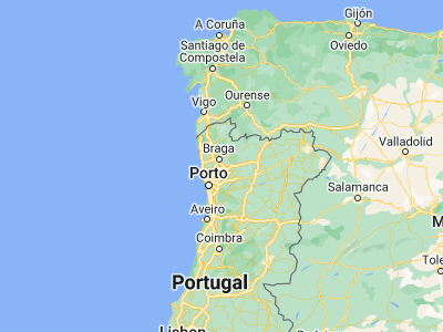 Map showing location of Brito (41.45821, -8.36103)