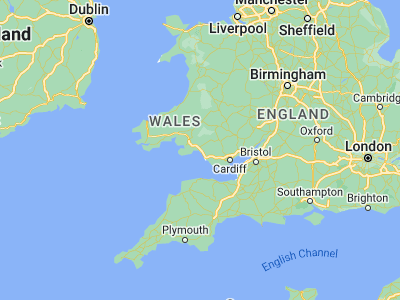 Map showing location of Briton Ferry (51.63106, -3.81898)