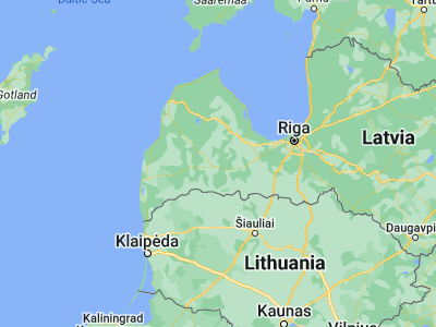 Map showing location of Brocēni (56.7, 22.53333)