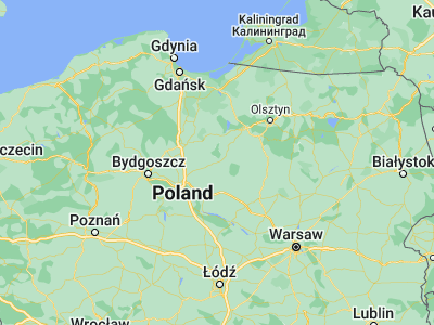 Map showing location of Brodnica (53.25967, 19.39653)