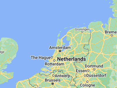 Map showing location of Broek op Langedijk (52.67417, 4.80556)