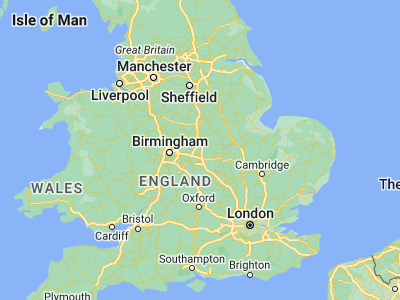 Map showing location of Broughton Astley (52.52787, -1.21768)