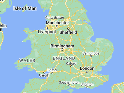 Map showing location of Brownhills (52.63333, -1.93333)
