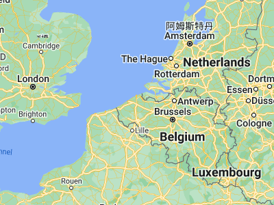 Map showing location of Brugge (51.20892, 3.22424)