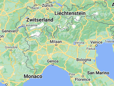 Map showing location of Brugherio (45.55301, 9.29907)
