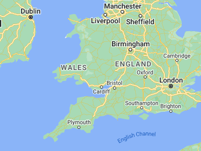 Map showing location of Brynmawr (51.8, -3.18333)