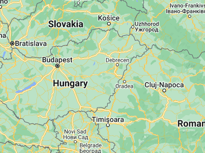 Map showing location of Bucsa (47.2, 21)