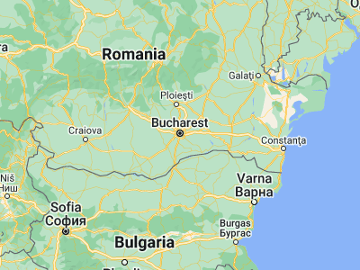 Map showing location of Bucuresti (44.42802, 26.09665)