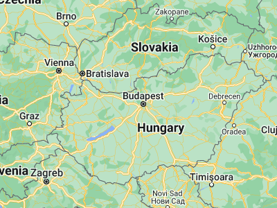 Map showing location of Budakeszi (47.51083, 18.92717)