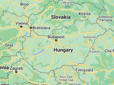 Map showing location of Budapest XXIII. kerület (47.39788, 19.11492)