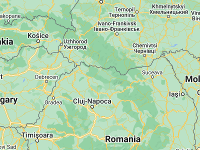 Map showing location of Budeşti (47.73333, 23.95)
