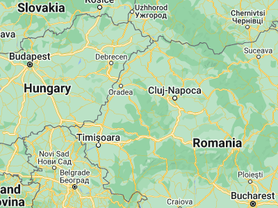 Map showing location of Budureasa (46.66667, 22.5)