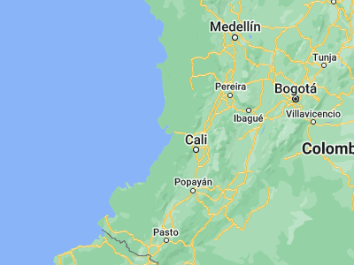 Map showing location of Buenaventura (3.8801, -77.03116)