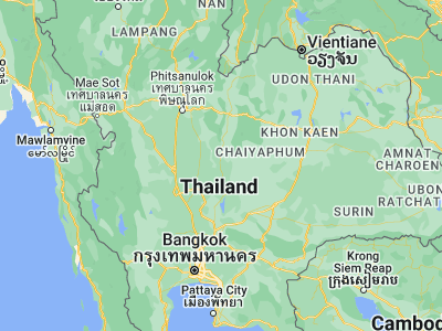 Map showing location of Bueng Sam Phan (15.78404, 101.00716)