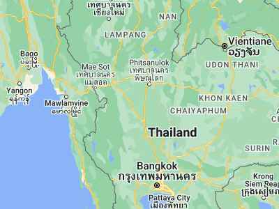 Map showing location of Bueng Samakkhi (16.18728, 99.97525)