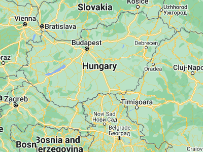 Map showing location of Bugac (46.68704, 19.68074)