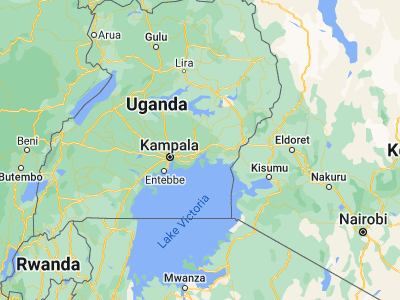 Map showing location of Bugembe (0.47972, 33.23444)