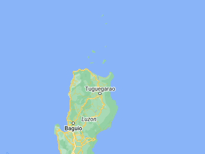 Map showing location of Buguey (18.28927, 121.83115)
