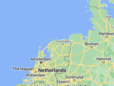 Map showing location of Buitenpost (53.25166, 6.14483)