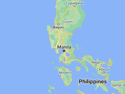 Map showing location of Bulihan (14.87581, 120.89563)