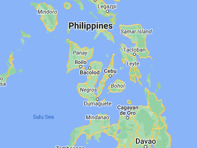 Map showing location of Buluangan (10.38707, 123.3381)