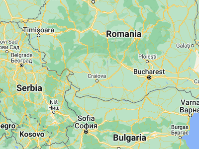 Map showing location of Bulzeşti (44.53333, 23.88333)