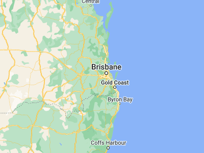 Map showing location of Bundamba (-27.60947, 152.81133)