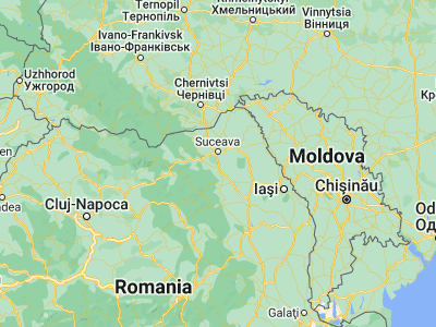 Map showing location of Buneşti (47.51667, 26.28333)