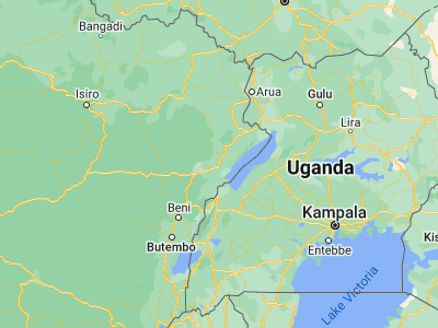 Map showing location of Bunia (1.55941, 30.25224)