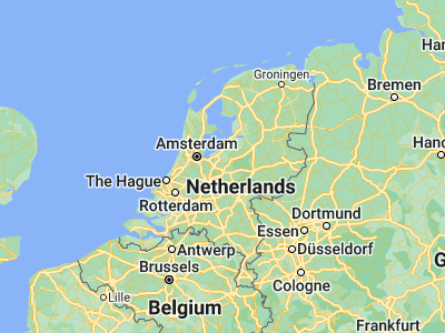 Map showing location of Bunschoten (52.24304, 5.37884)
