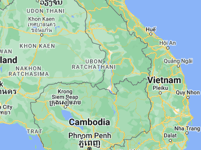 Map showing location of Buntharik (14.75639, 105.41147)