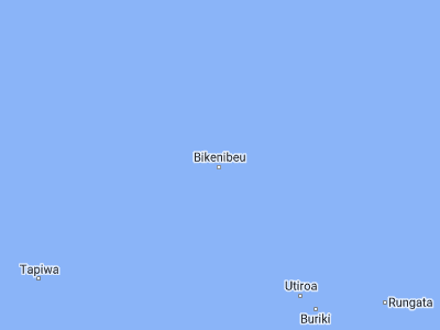 Map showing location of Buota Village (1.39078, 173.13082)