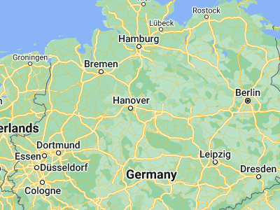 Map showing location of Burgdorf (52.44628, 10.0064)
