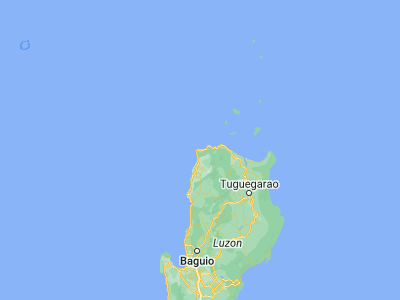 Map showing location of Burgos (18.5121, 120.6445)