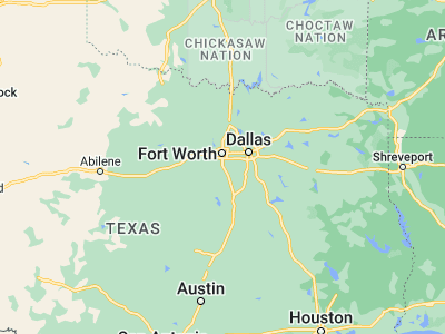 Map showing location of Burleson (32.54208, -97.32085)