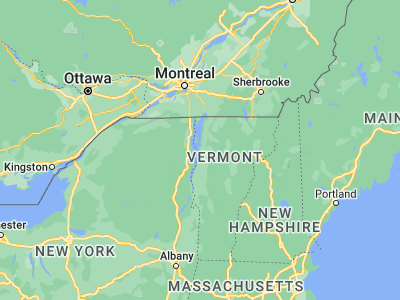 Map showing location of Burlington (44.47588, -73.21207)
