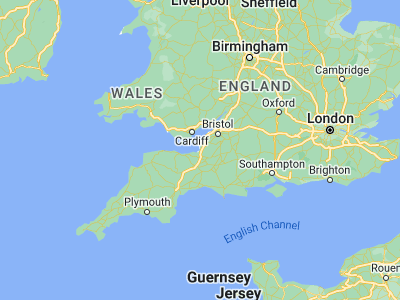 Map showing location of Burnham-on-Sea (51.23862, -2.9978)
