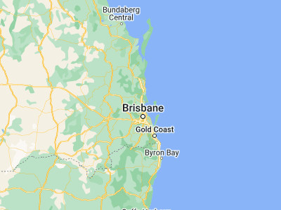 Map showing location of Burpengary (-27.15746, 152.95758)
