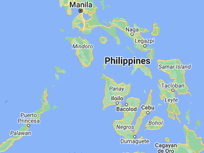 Map showing location of Buruanga (11.84428, 121.88841)