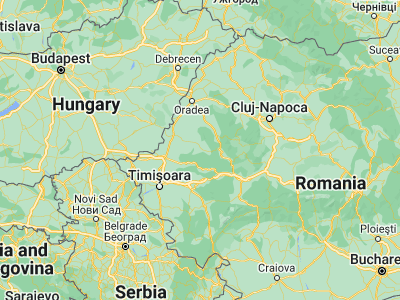 Map showing location of Buteni (46.31667, 22.11667)