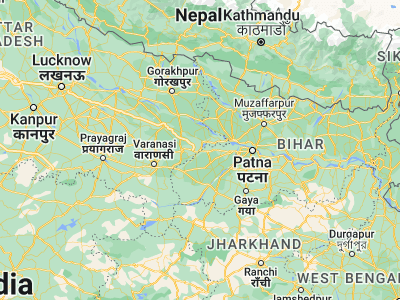 Map showing location of Buxar (25.57473, 83.97867)