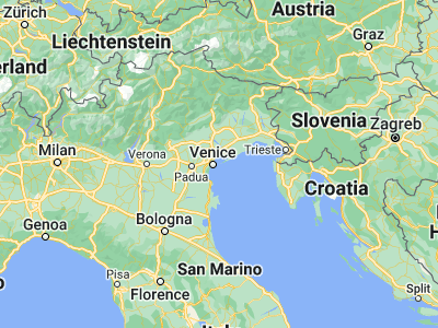 Map showing location of Ca' Savio (45.45375, 12.45729)