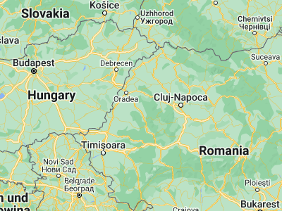 Map showing location of Căbeşti (46.76667, 22.36667)