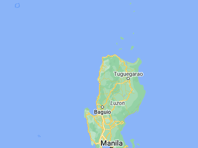 Map showing location of Cabugao (17.7931, 120.4578)
