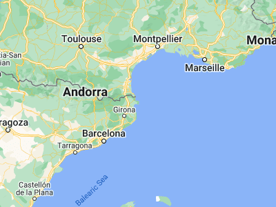 Map showing location of Cadaqués (42.28856, 3.27706)