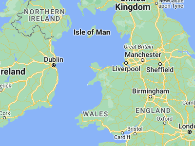 Map showing location of Caernarfon (53.14126, -4.27016)